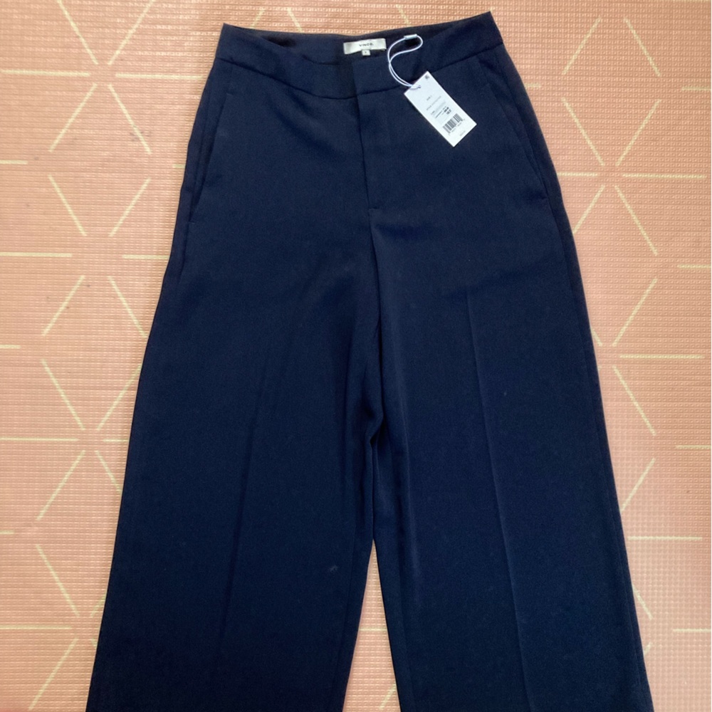 Vince crop wide leg pants  size 2 NWT color Coastal